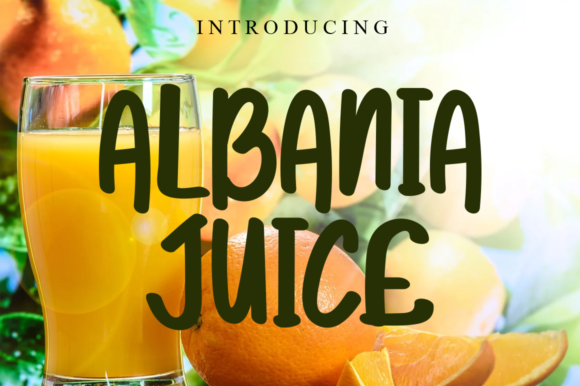 Albania Juice: A Handwritten Font for Engaging Campaigns