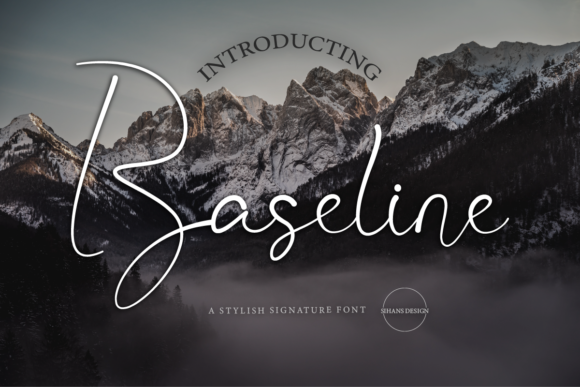 Baseline: A Handwritten Font for Stunning Visual Impact