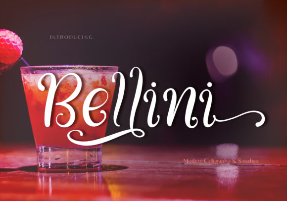 Bellini: A Romantic Script Font for Elegant Web Design