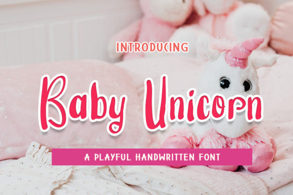 Bring Magic to Your Creations with Baby Unicorn Font