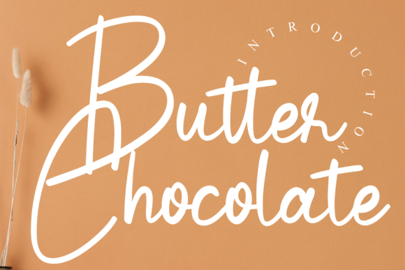 Butter Chocolate: A Luxurious Handwritten Font for Crafters