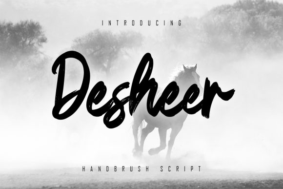 Desheer: A Versatile Handwritten Font for Editorial Design