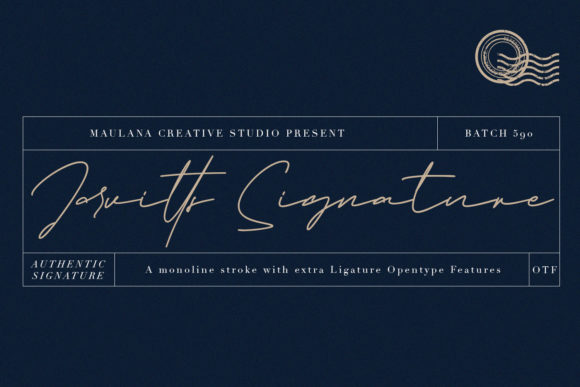 Discover Jarvitts Signature: A Versatile Handwritten Font