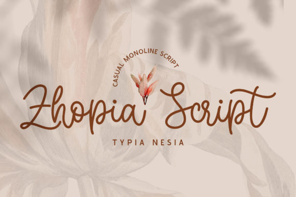 Discover Zhopia: A Handwritten Font for Creative Branding