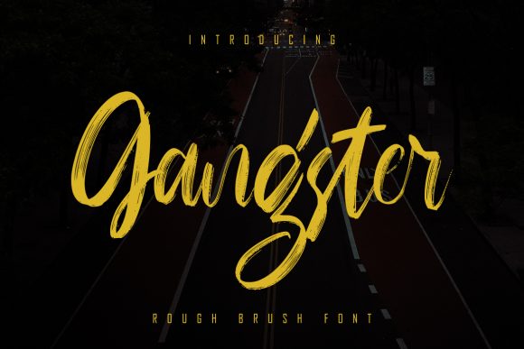Elevate Your Brand with Gangster: A Modern Handwritten Font