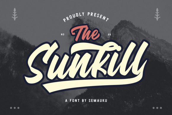 Elevate Your Editorial Design with Sunkill Font