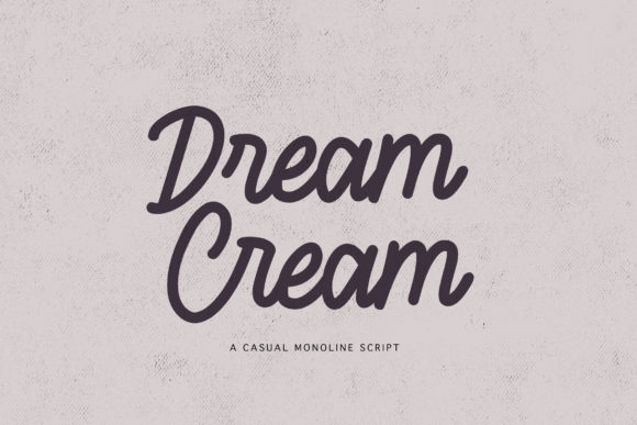 Elevate Your Web Design with Dream Cream Font