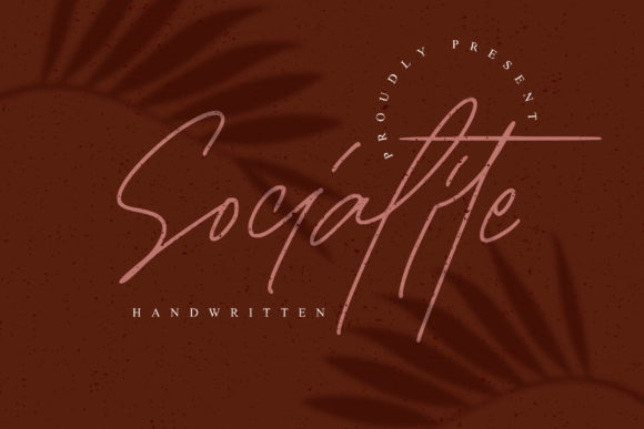 Enhance Your Campaign with Socialite: A Premium Handwritten Font