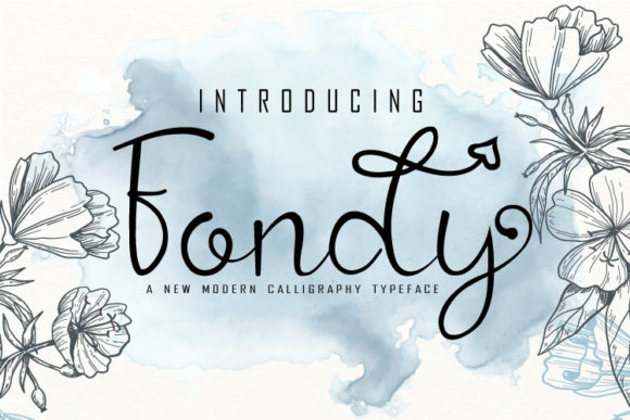 Enhance Your Campaigns with Fondy: A Luxurious Handwritten Font