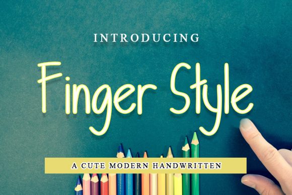 Enhance Your Web Design with Finger Style Font