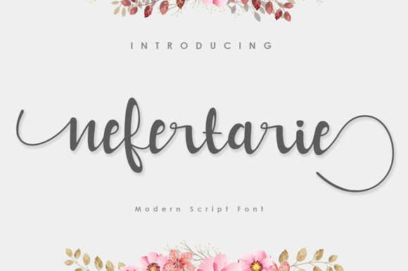 Enhance Your Web Design with Nefertarie Font