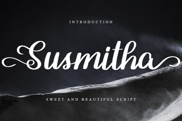 Enhance Your Web Design with Susmitha Font
