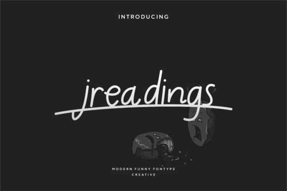 Jreadings: A Handwritten Font for Editorial Elegance