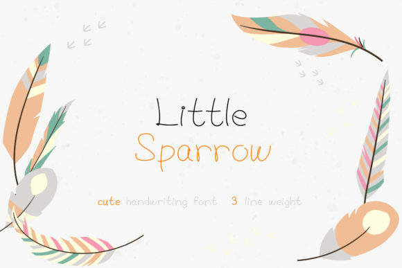 Little Sparrow: A Versatile Script Font for Creative Branding