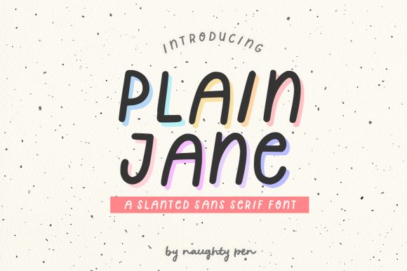 Plain Jane: A Versatile Script for Modern Design