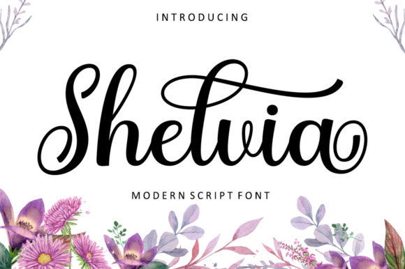 Shelvia: A Handwritten Font for Elegant Branding