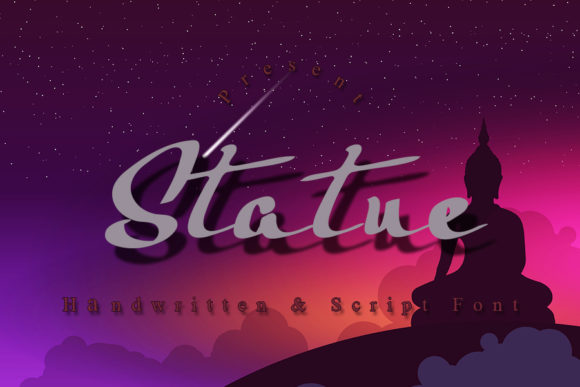 Statue: A Whimsical Script Font for Creative Campaigns