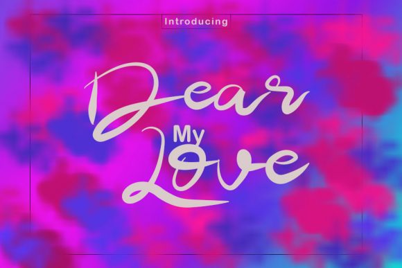 Transform Your Brand with Dear My Love Font
