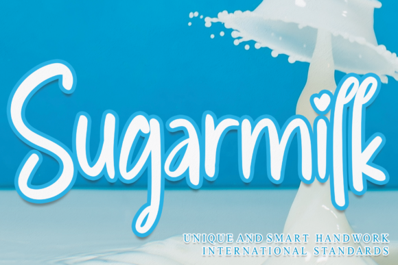 Transform Your Brand with Sugarmilk: A Delicate Script Font