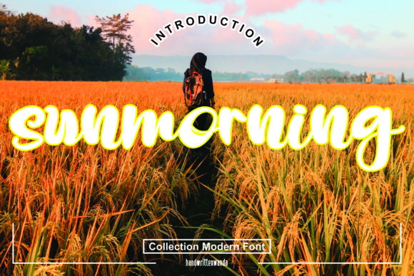Transform Your Brand with Sunmorning: A Bold Script Font