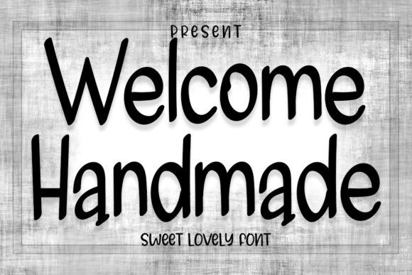 Welcome Handmade: A Charming Font for Web Design