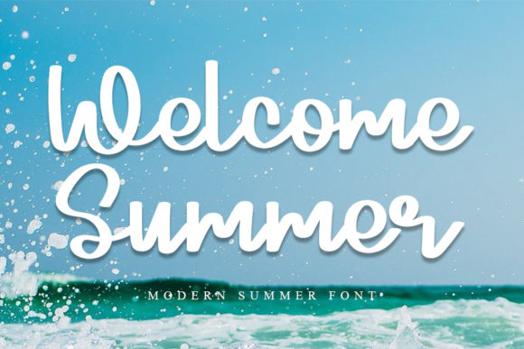 Welcome Summer: A Delicate Font for Elegant Campaigns