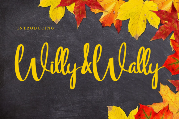 Willy Wally: A Handwritten Font for Crafters and Creators